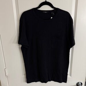 Theory Men's Classic Black Short Sleeve Tee